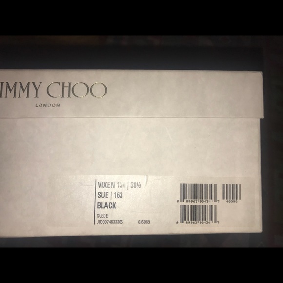JIMMY CHOO VIXEN 130mm black - Picture 3 of 7